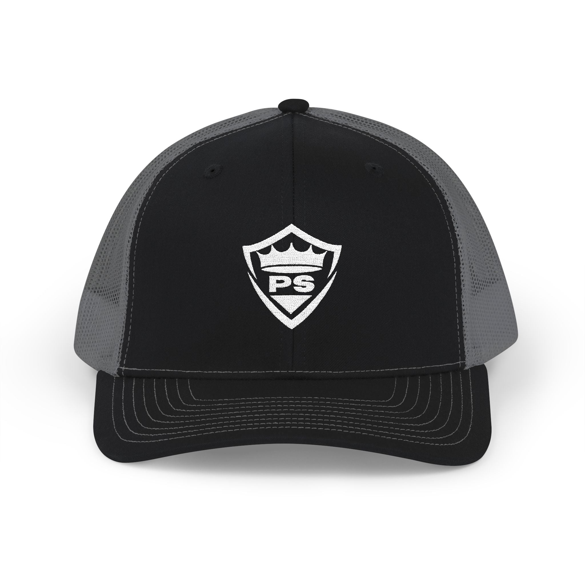 PS Shield Embroidered Trucker Cap