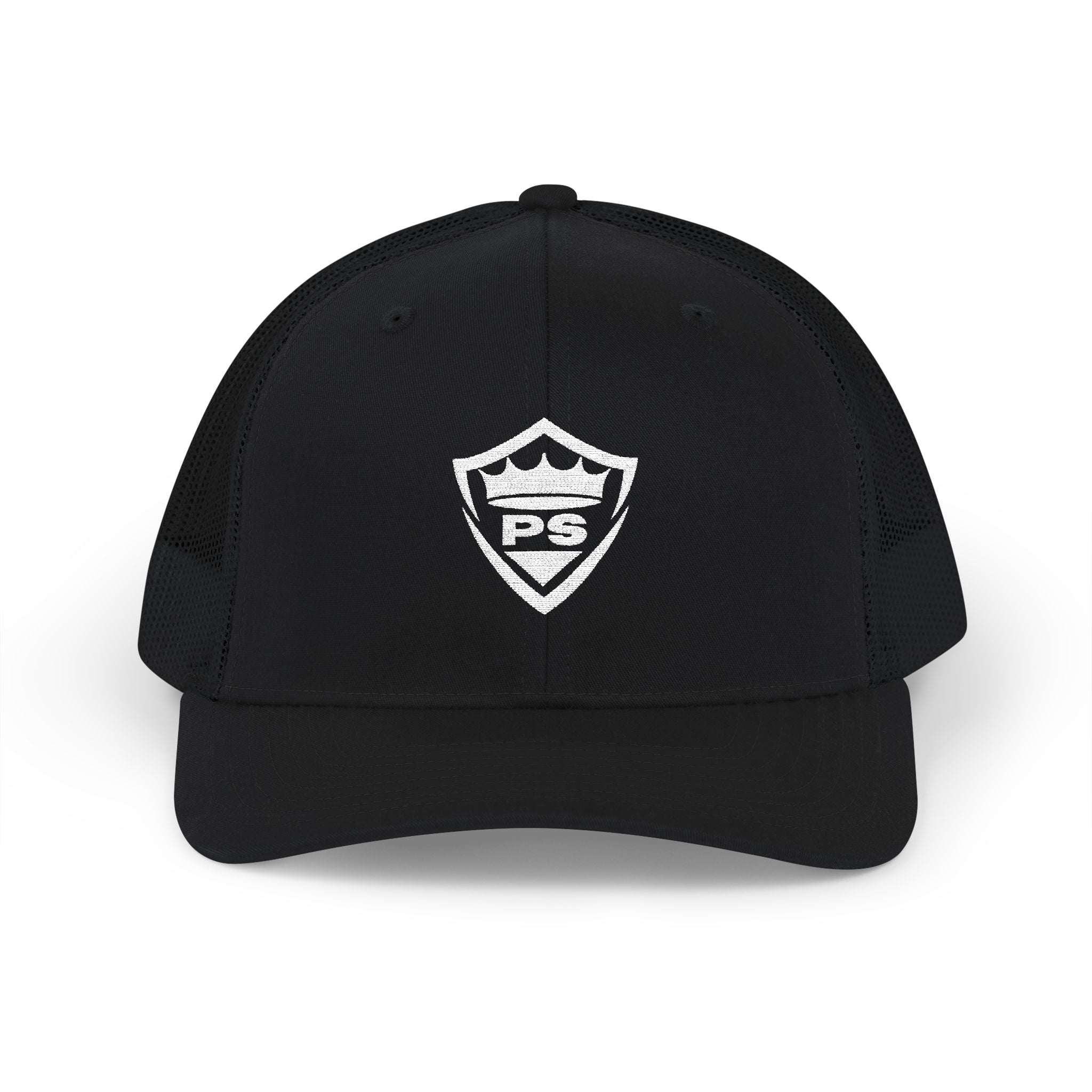 PS Shield Embroidered Trucker Cap