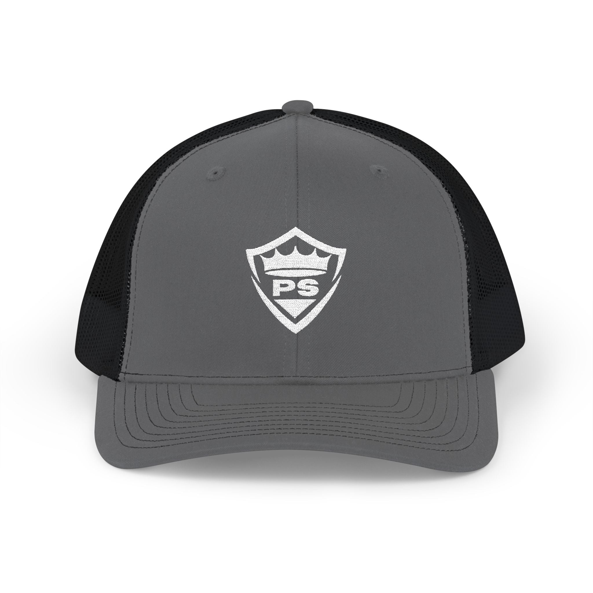 PS Shield Embroidered Trucker Cap