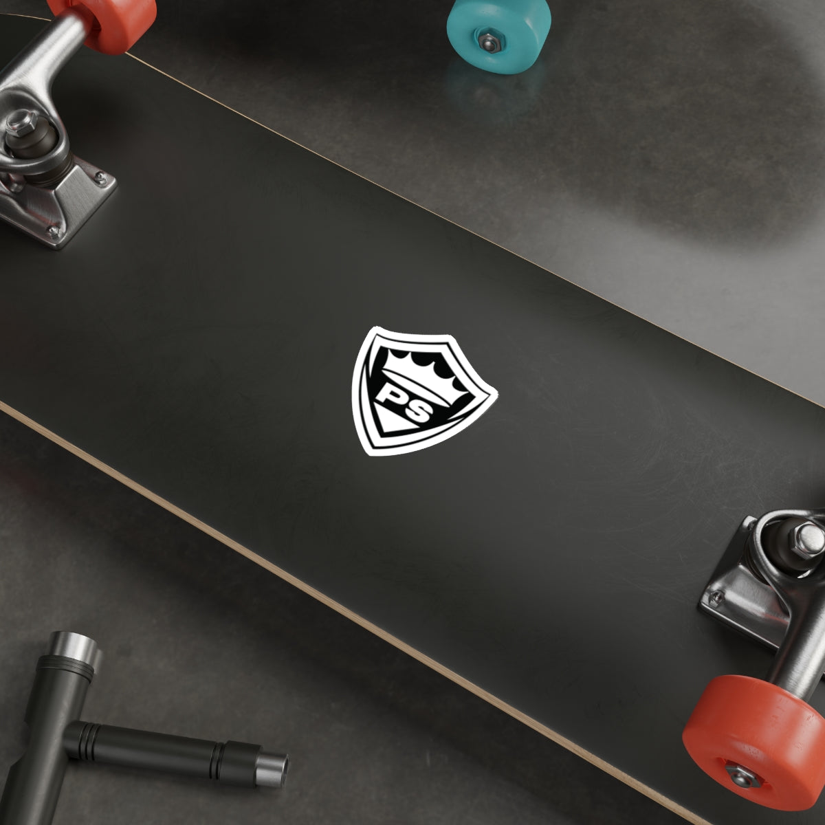 PS Shield Die-Cut Sticker