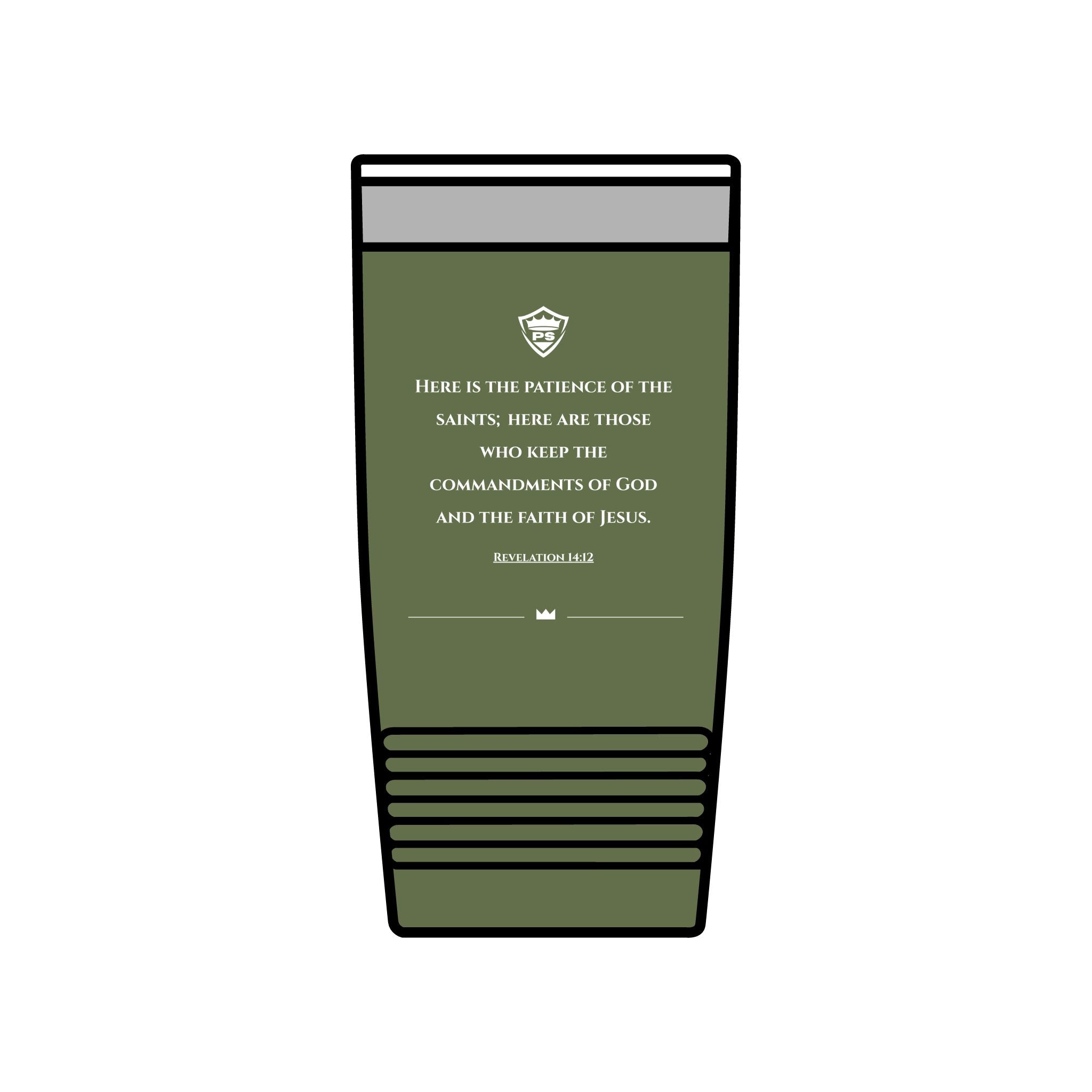 Patient Saint 20oz Insulated Tumbler