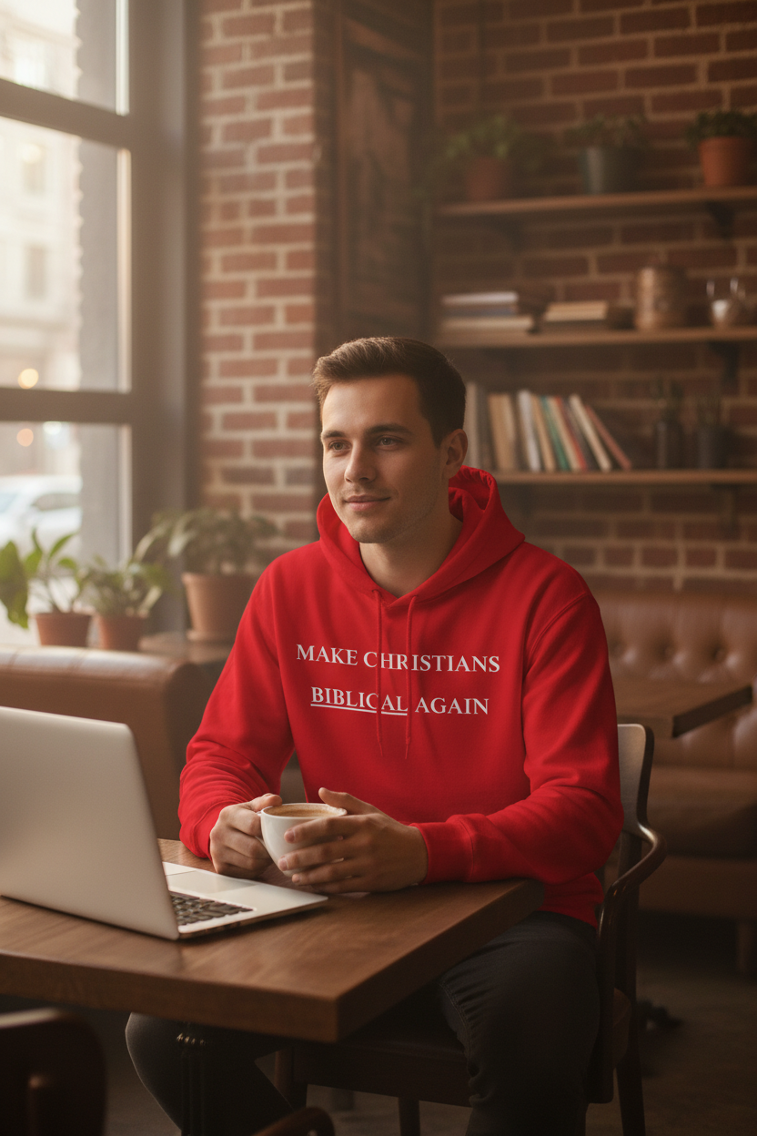 "Make Christians Biblical Again" Streetwear Hoodie