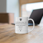 "This Is My Shabbat Mug" Ceramic Coffee Cup (11 oz)