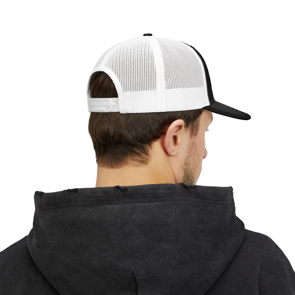 PS Shield Embroidered Trucker Cap
