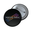 Penitent Media Logo Custom Pin Button