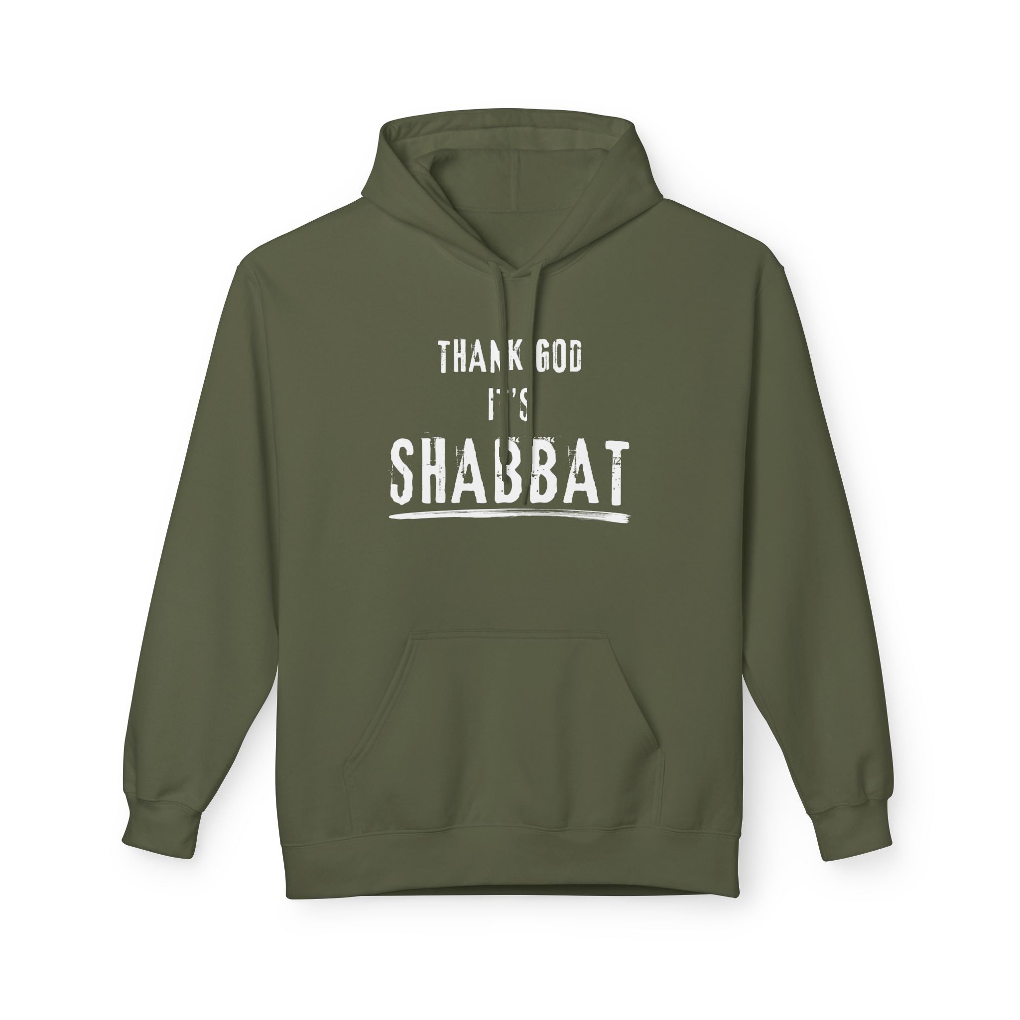 "Thank God It's Shabbat" Streetwear Hoodie