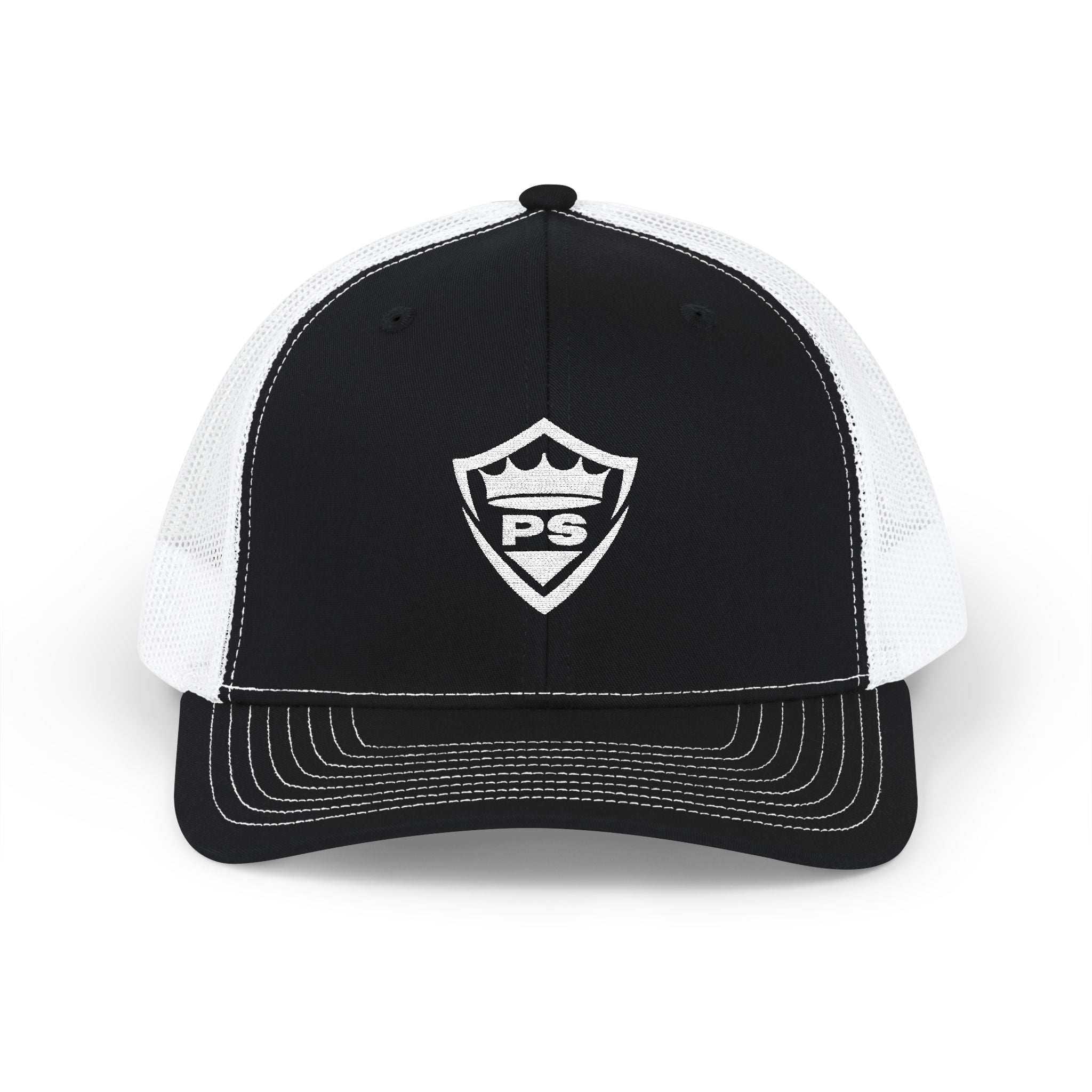 PS Shield Embroidered Trucker Cap